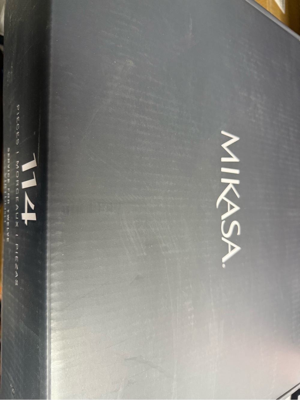 Mikasa Virtuoso Frost Flatware Set 65pc 12 for people